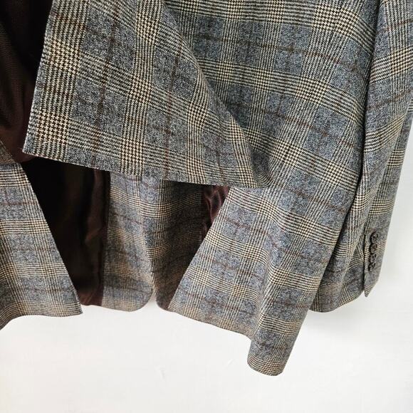 Hart Schaffner Marx Gray Plaid Blazer - Picture 10 of 14
